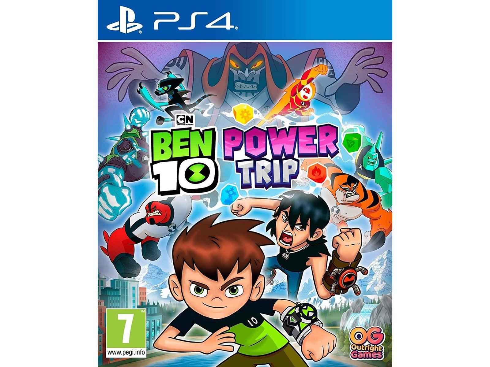 Ben 10: Power Trip - Sony PlayStation 4 - Platformer - PEGI 7