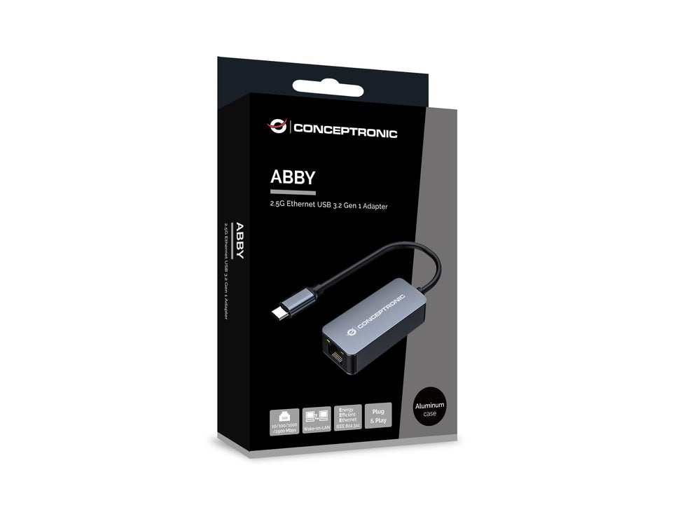 CONCEPTRONIC Adapter USB-C -> RJ45 10/100/1000/2500    0.15m