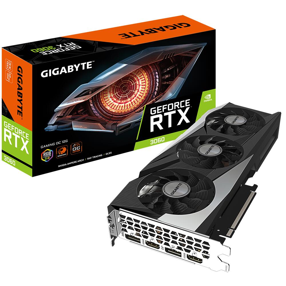 GIGABYTE GeForce RTX 3060 GAMING OC Rev. 2.0