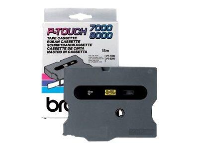 Brother Original P-Touch Farbband schwarz auf rot (TX-451)
