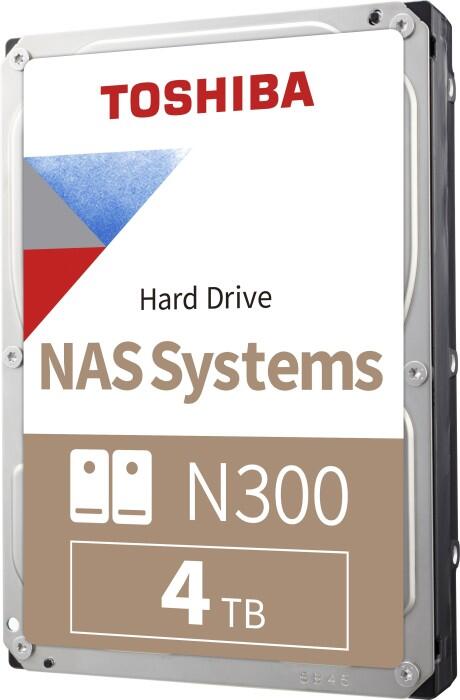 Toshiba N300 NAS Systems 4TB, bulk