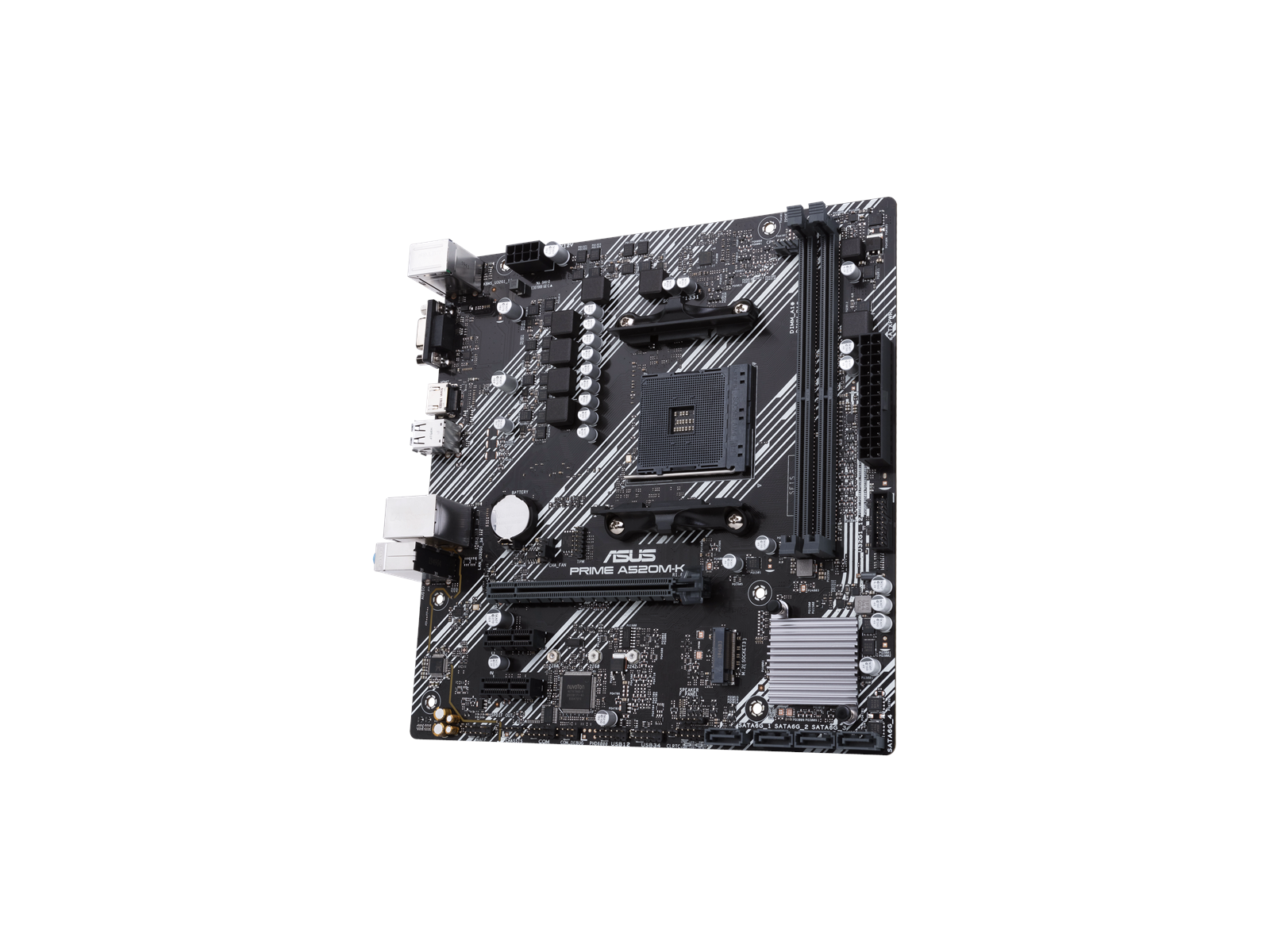 ASUS PRIME A520M-K Mainboard - AMD A520 - AMD AM4 socket - DDR4 RAM - Micro-ATX