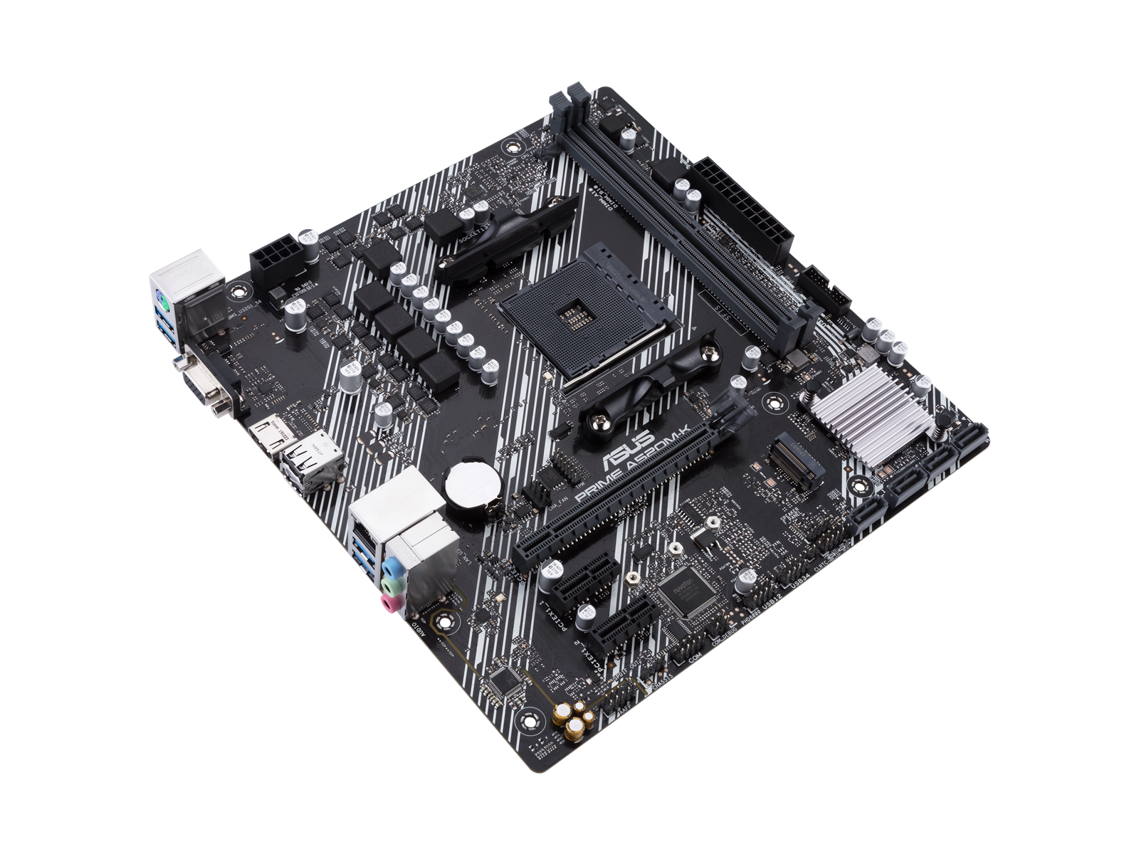 ASUS PRIME A520M-K Mainboard - AMD A520 - AMD AM4 socket - DDR4 RAM - Micro-ATX