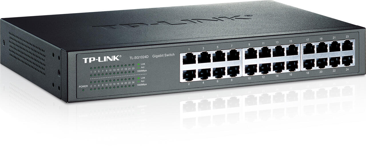 TP-LINK TL-SG1024D 24-Port Gigabit Switch