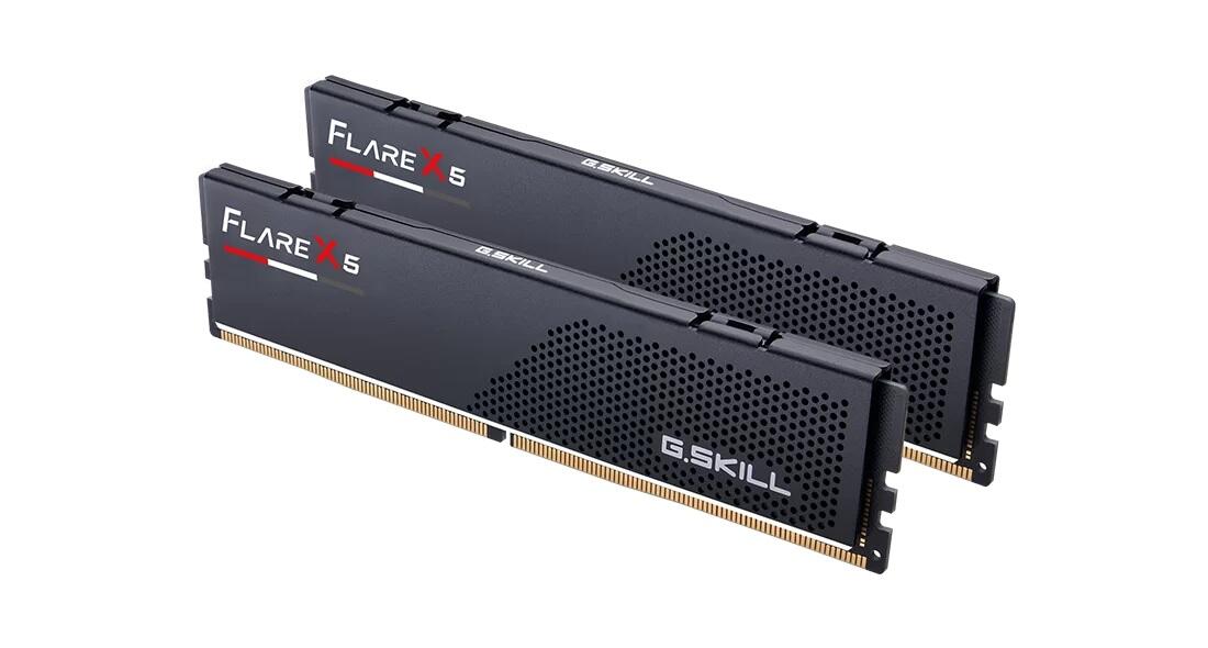 G.Skill RAM Flare X5 AMD 64GB (2x 32GB) Kit DDR5 6000 MHz UDIMM schwarz