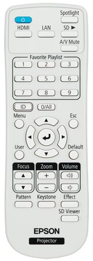 Epson LightScene EV-115 Digital Signage Beamer 2.200 Lumen