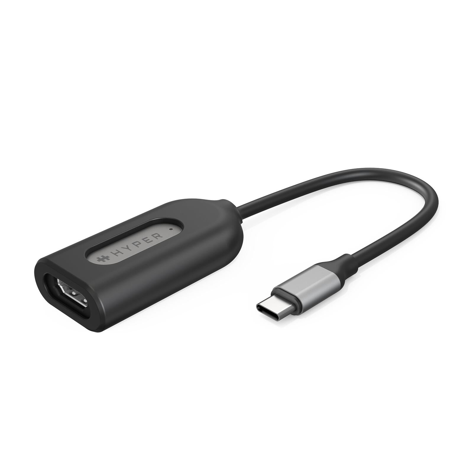HyperDrive USB-C auf 8K 60Hz / 4K 144Hz HDMI Adapter, schwarz