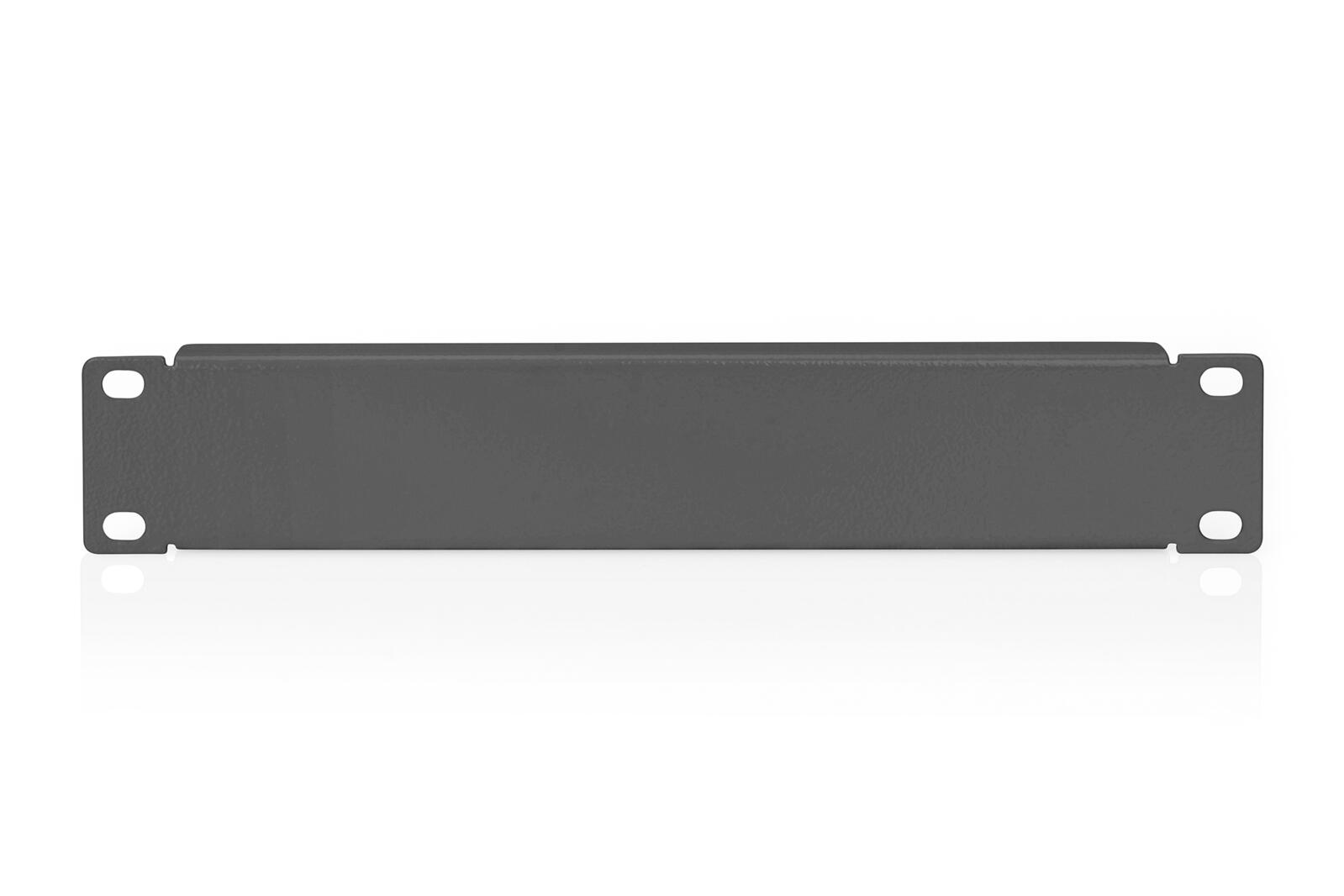 Digitus Blindabdeckplatte 10'-Schränke 1HE RAL9005 schwarz (DN-10-BPN-01-B)