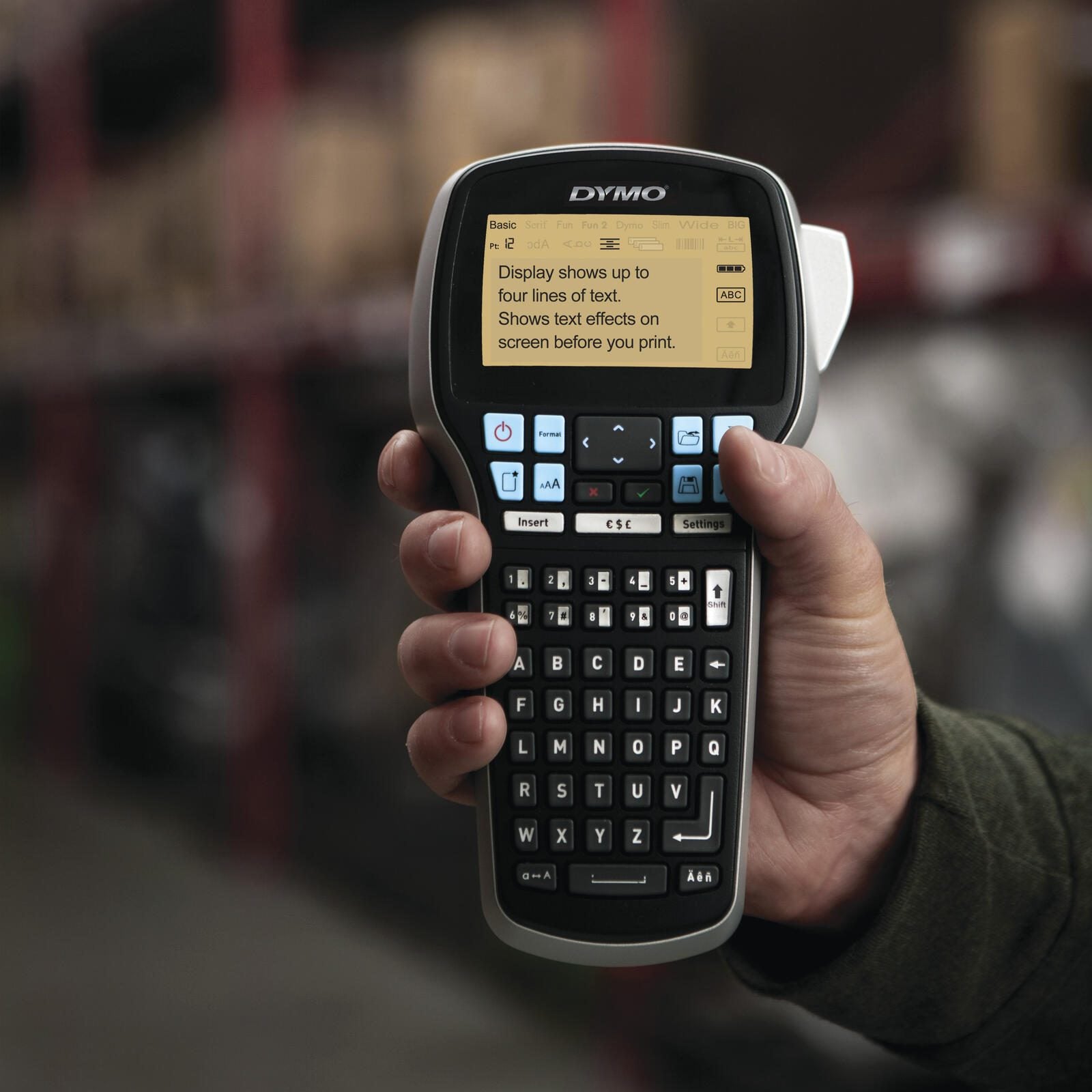 DYMO® LabelManager™ 420P, / Beschriftungsgerät - ABC-Tastatur