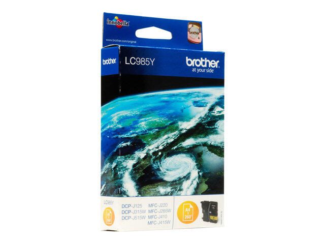 Brother Original LC-985Y Druckerpatrone gelb 260 Seiten (LC985Y)