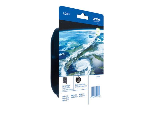 Brother Original LC-985BK Druckerpatrone schwarz 300 Seiten (LC985BK)