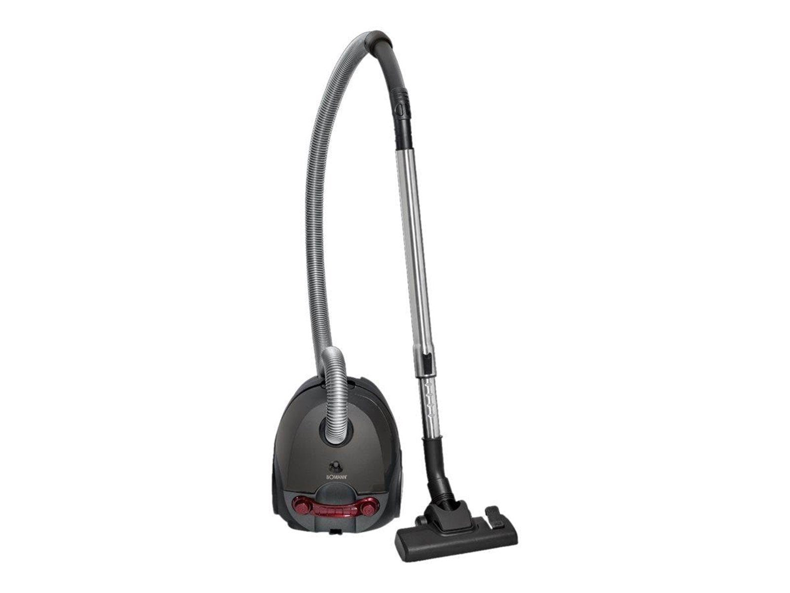 Bomann Staubsauger BS 9019 CB N - vacuum cleaner - canister - red/anthracite