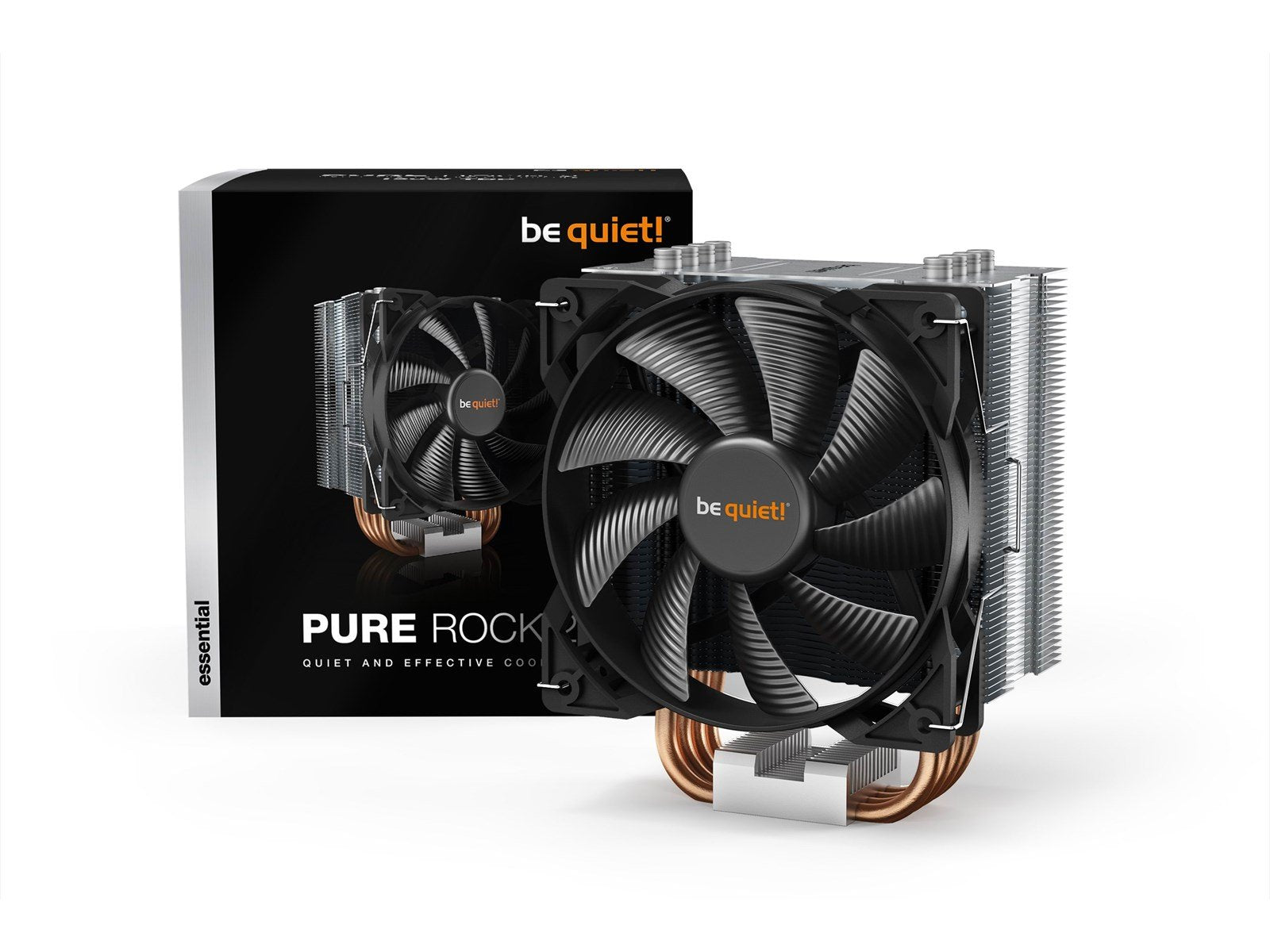 be quiet! Pure Rock 2 - Silver - CPU-Luftkühler - Max 27 dBA