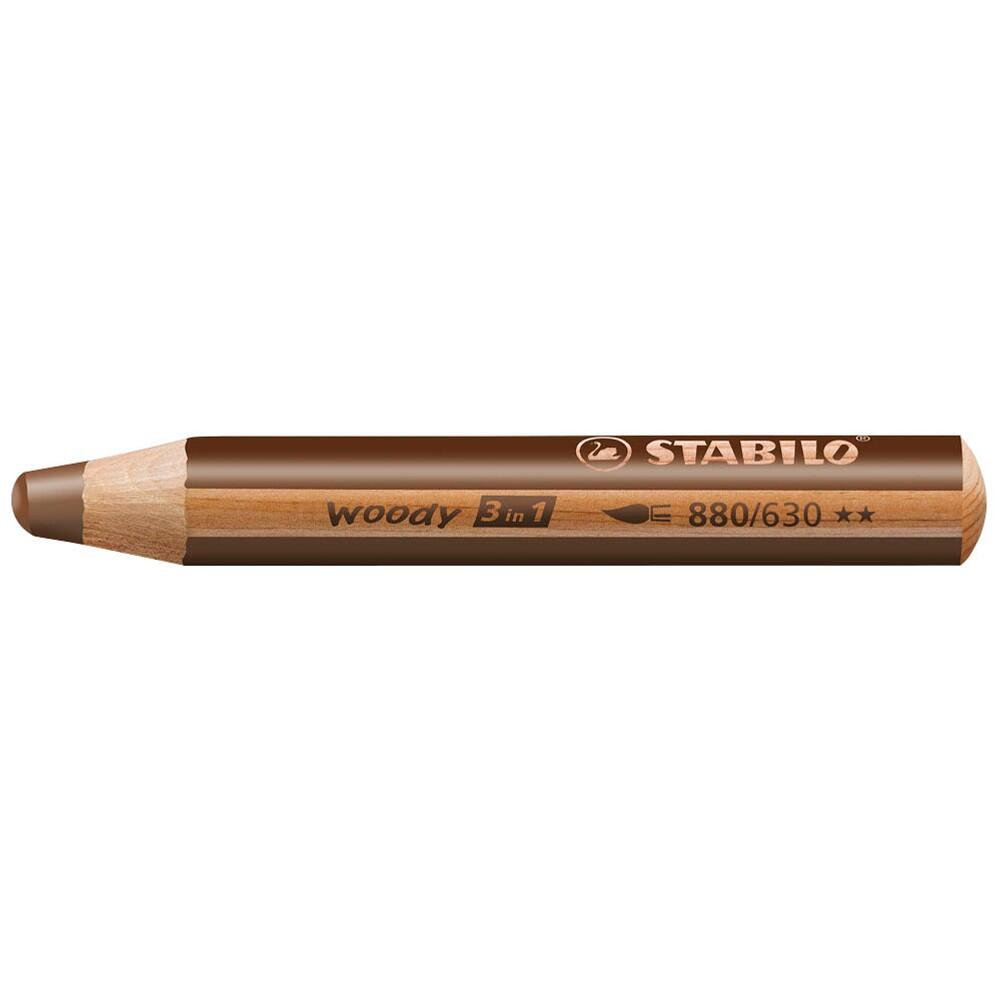 STABILO woody 3 in 1 Buntstifte farbsortiert - 10 Stück