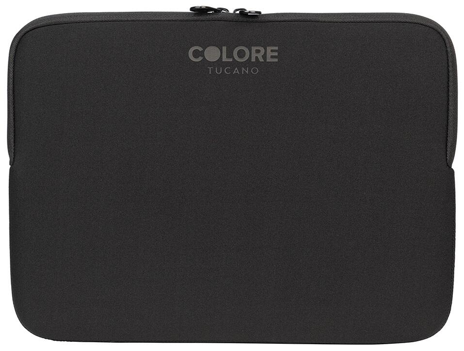 Tucano Colore Neoprenhülle für Notebook 13'/14' und Apple MacBook Air/Pro 15' - Schwarz