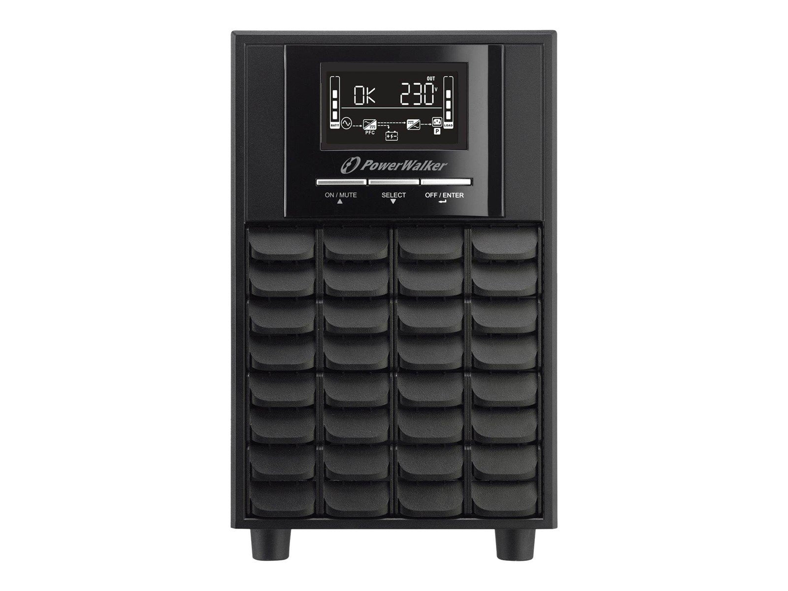 BlueWalker PowerWalker VI 2000 CW FR 2000VA / 1400W Outputs: 3x Type E (CEE 7/5)