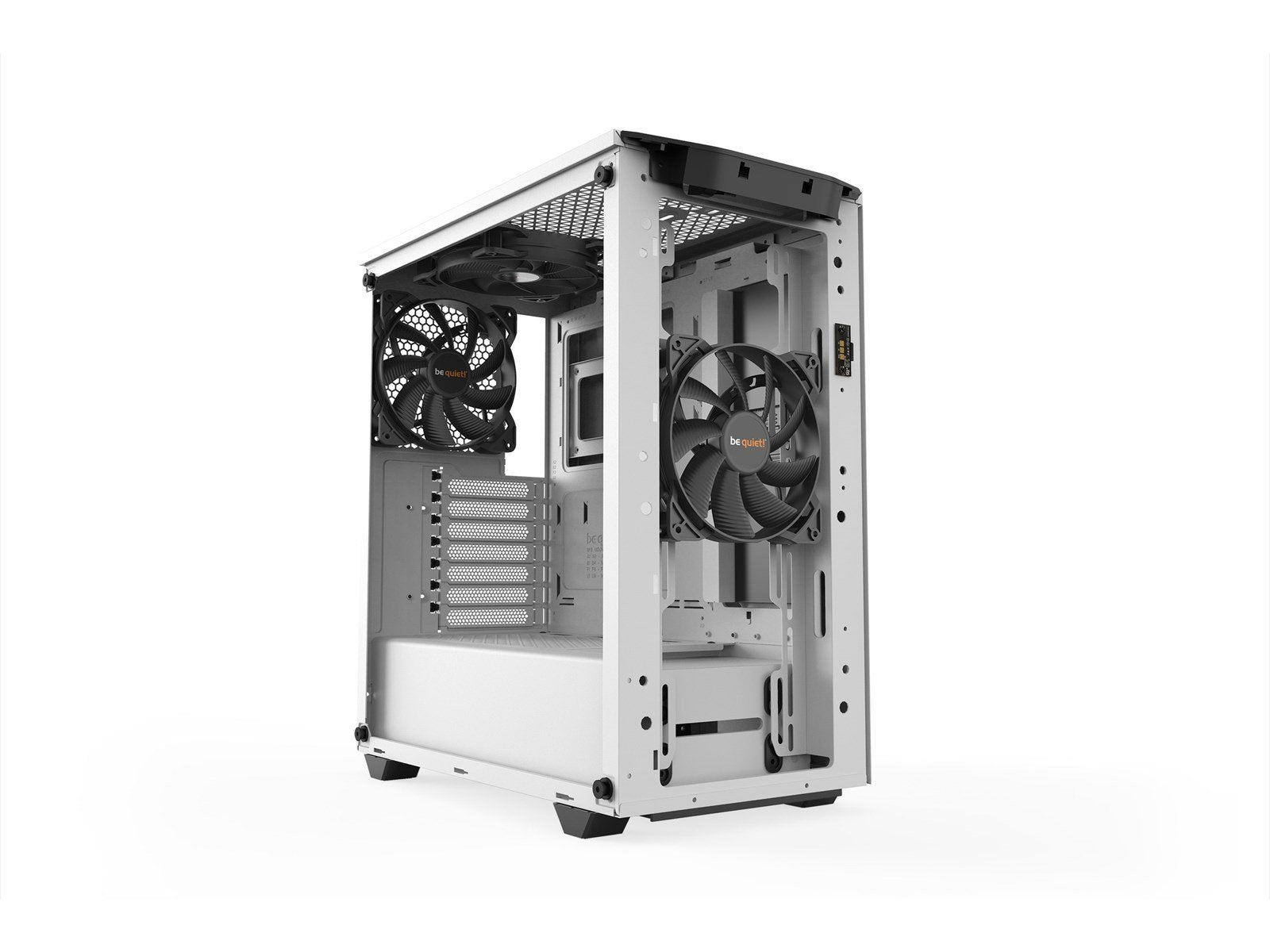 be quiet! Pure Base 500DX TG - White - Gehäuse - Miditower - Weiß