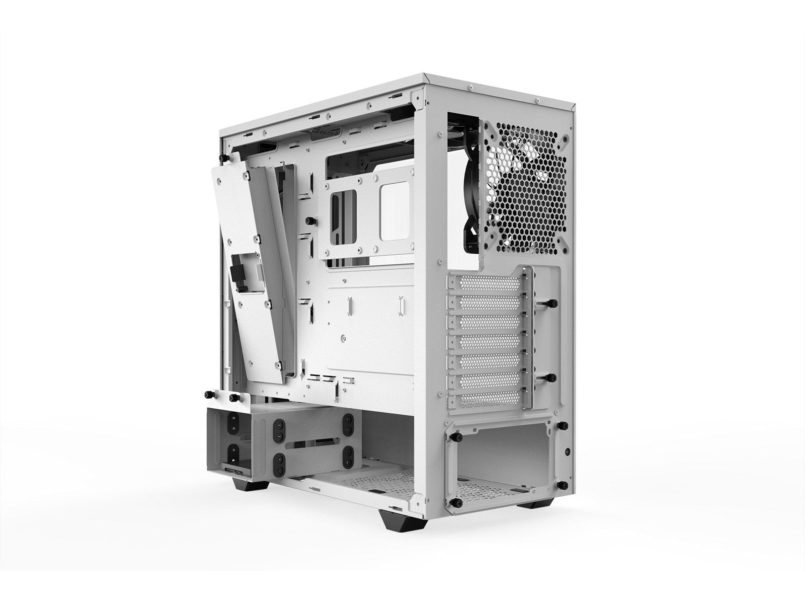 be quiet! Pure Base 500DX TG - White - Gehäuse - Miditower - Weiß