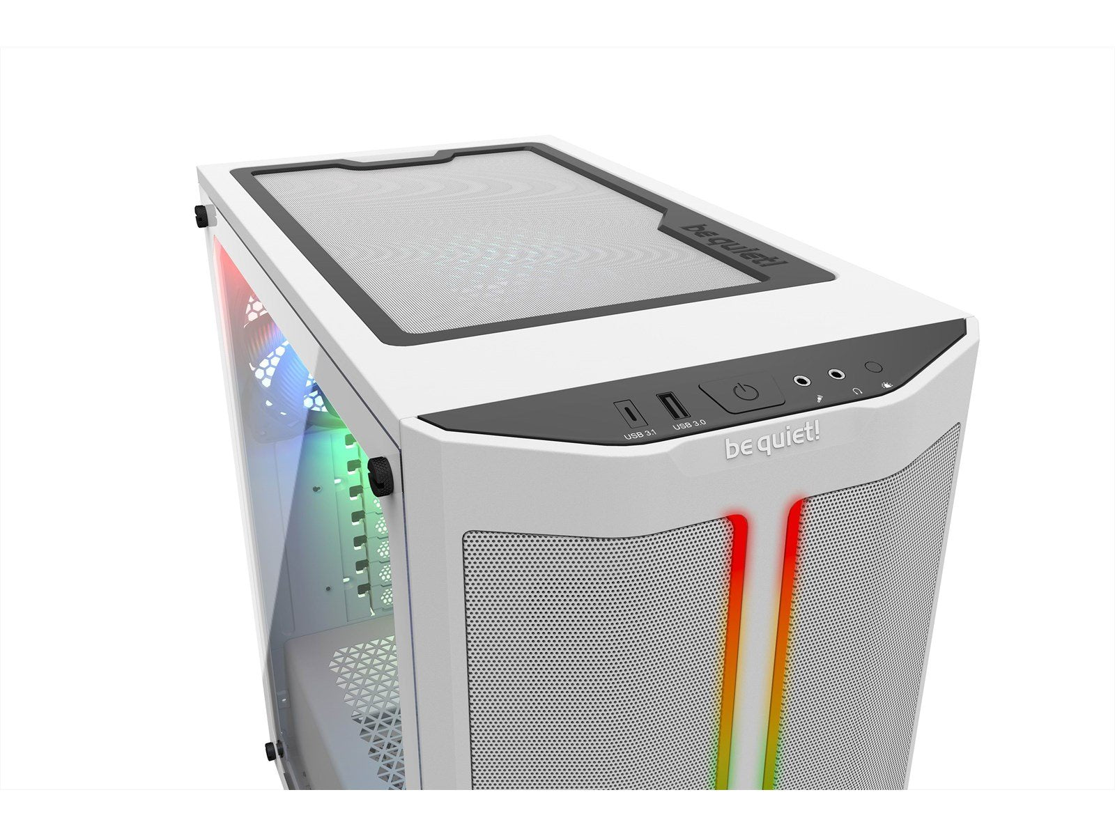 be quiet! Pure Base 500DX TG - White - Gehäuse - Miditower - Weiß