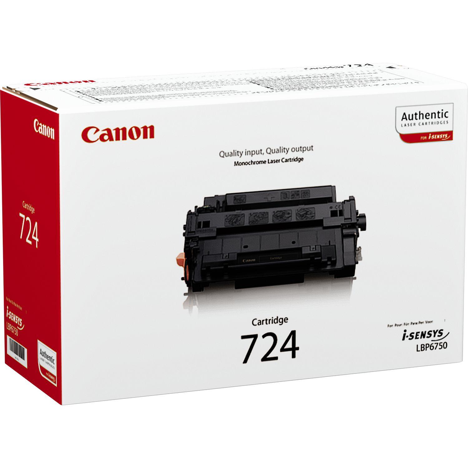 Canon Original Toner 724 schwarz 6.000 Seiten (3481B002)