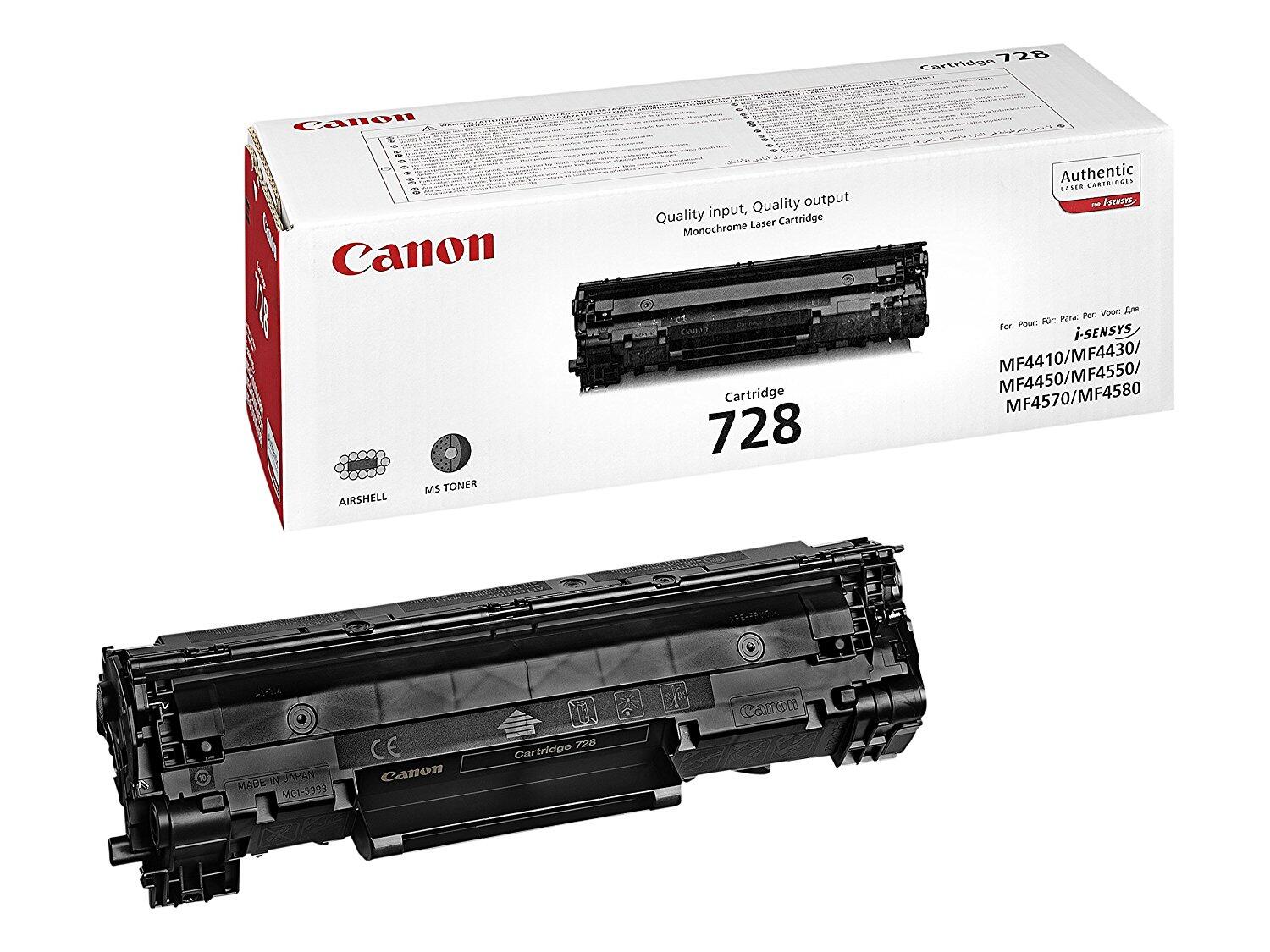 Canon Original Toner 728 Doppelpack schwarz 2x 2.100 Seiten (3500B002)