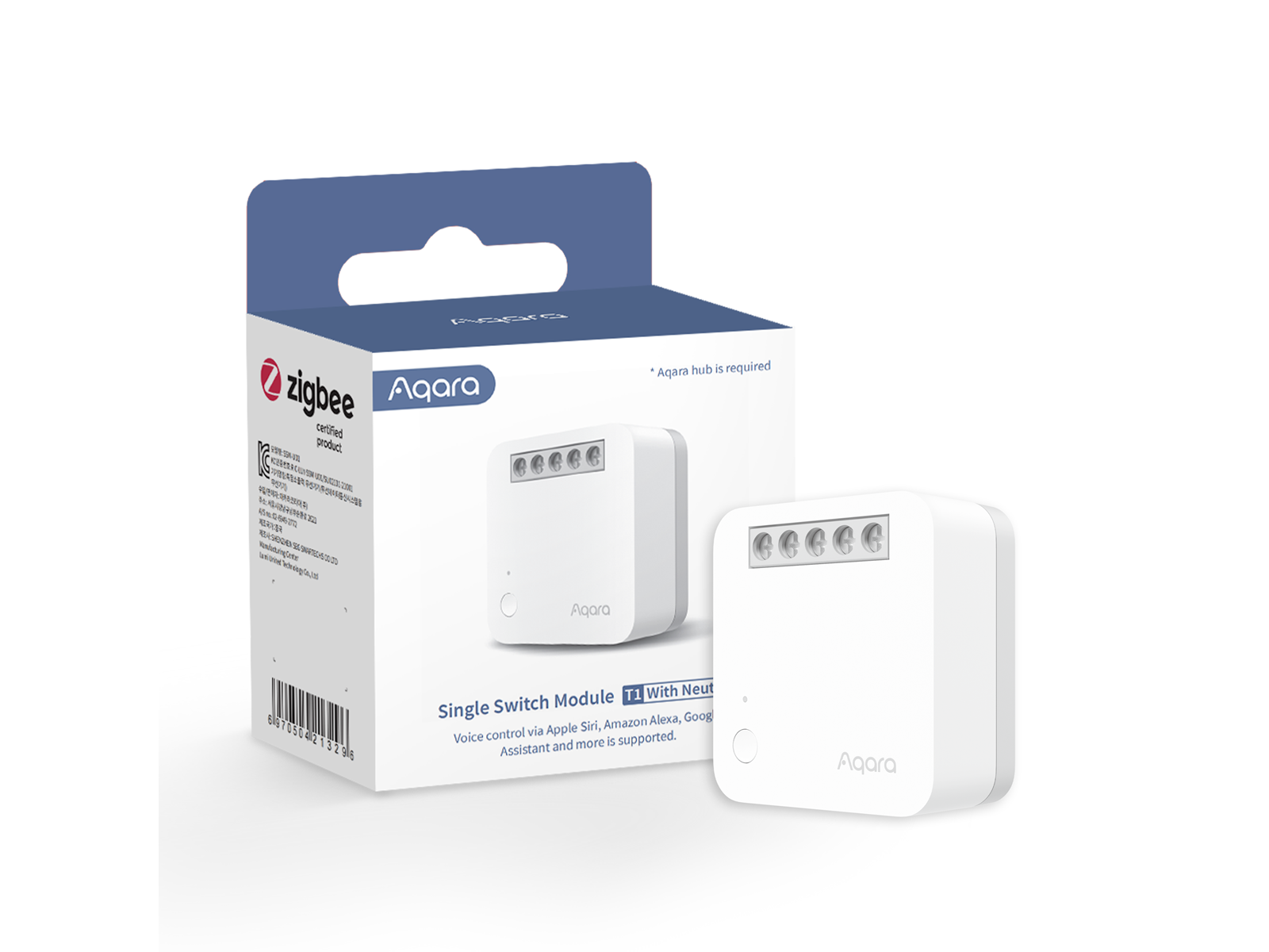 Aqara Single Switch Module T1 (with neutral)