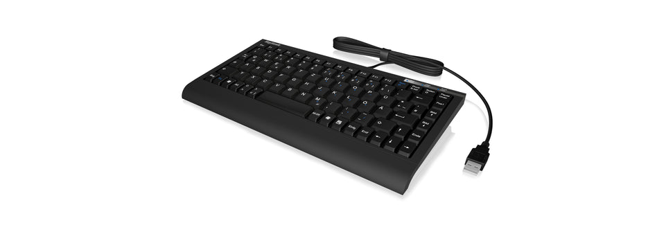 Clavier filaire KeySonic TAS ACK-595C+ (DE) MINI SoftSkin sw