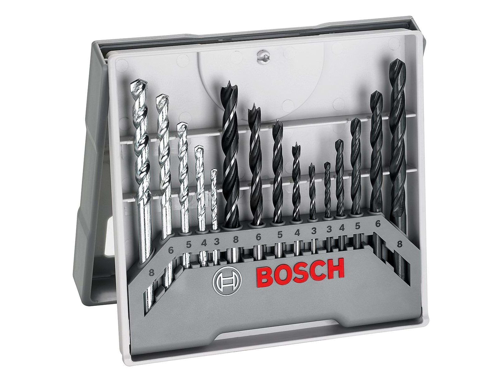 Bosch Metall Wood und Masonry 15 Stk. Set