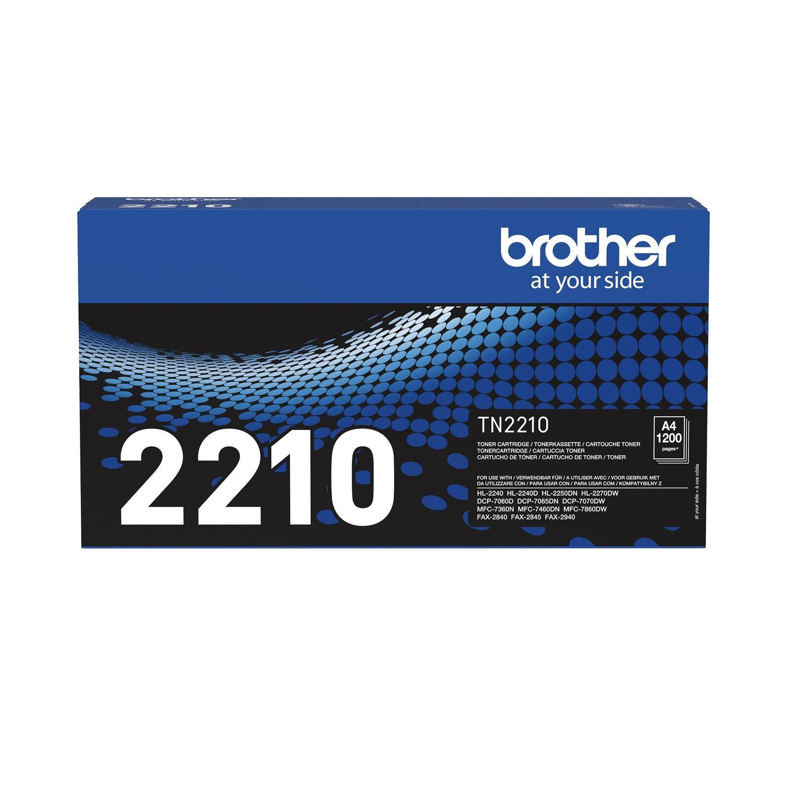 Brother Original TN2210 Toner schwarz 1.200 Seiten (TN-2210)