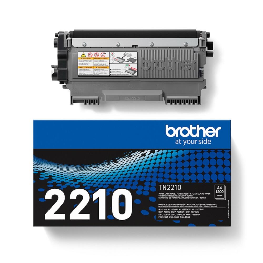 Brother Original TN2210 Toner schwarz 1.200 Seiten (TN-2210)