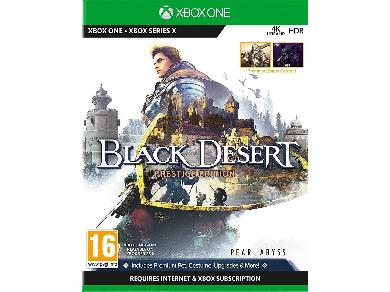 Black Desert - Prestige Edition - Microsoft Xbox One - MMORPG - PEGI 16