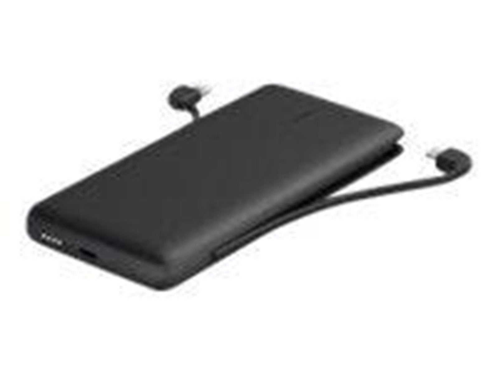 Belkin 10K PD Power Bank with Integrated Cables Powerbank (Akku) - schwarz - 10000 mAh