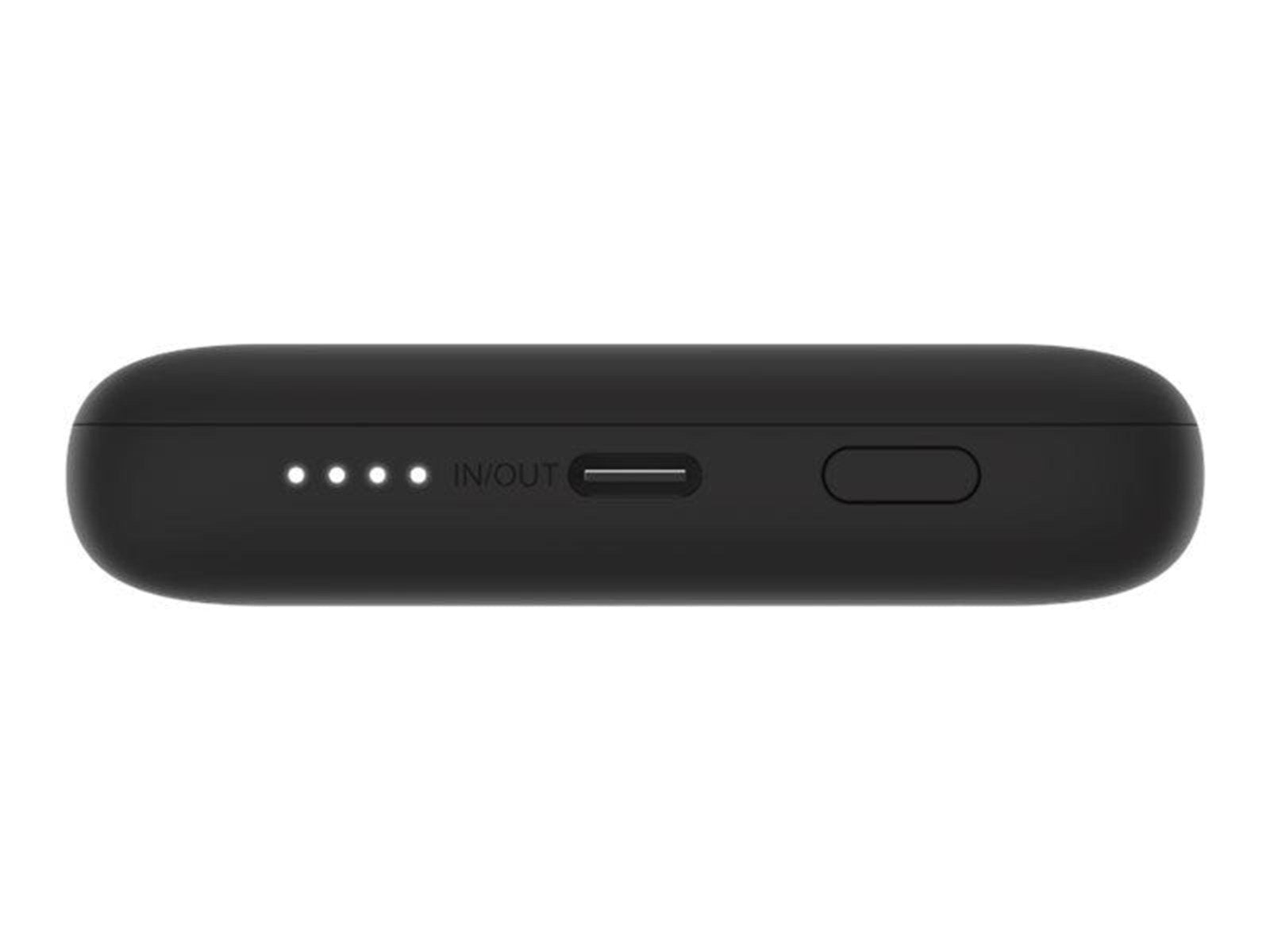 Belkin 10K PD Power Bank with Integrated Cables Powerbank (Akku) - schwarz - 10000 mAh