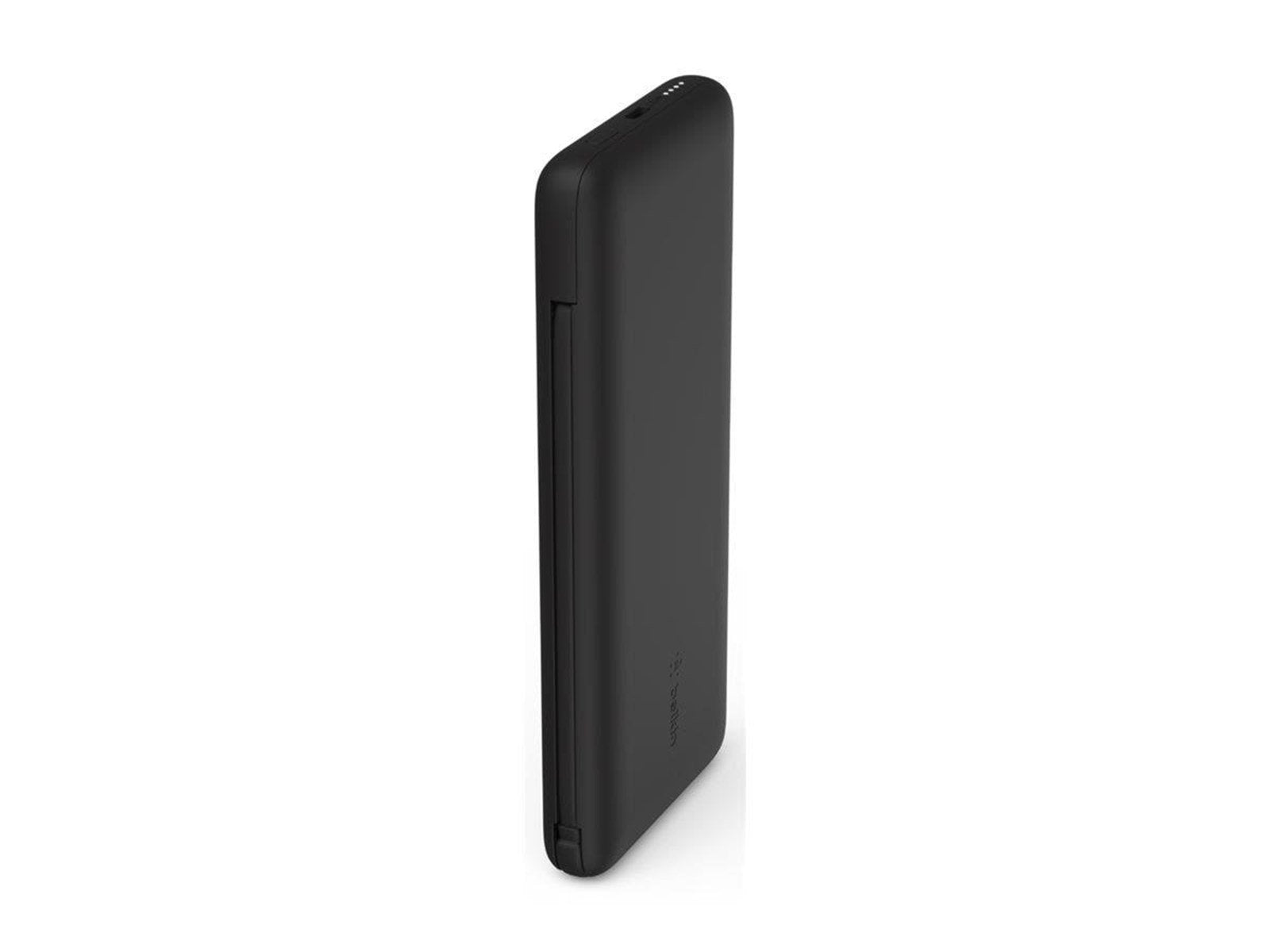 Belkin 10K PD Power Bank with Integrated Cables Powerbank (Akku) - schwarz - 10000 mAh