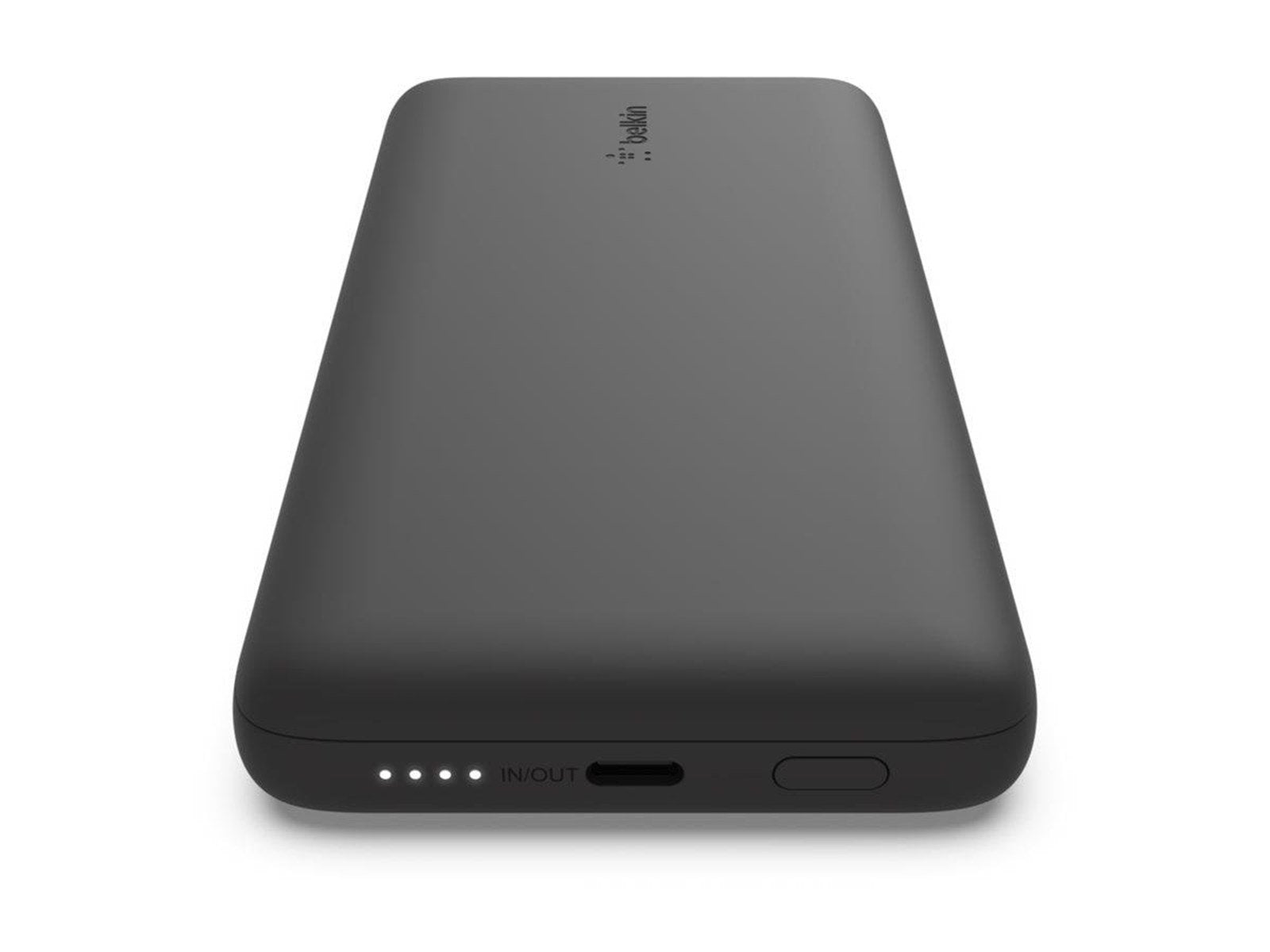 Belkin 10K PD Power Bank with Integrated Cables Powerbank (Akku) - schwarz - 10000 mAh