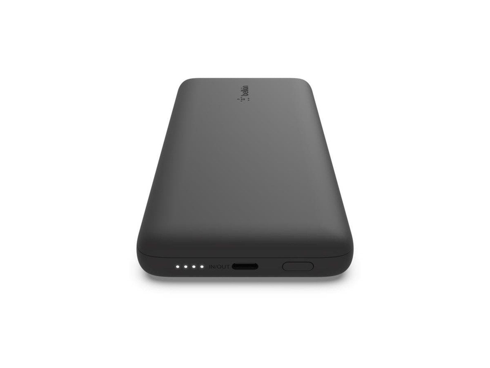 Belkin 10K PD Power Bank with Integrated Cables Powerbank (Akku) - schwarz - 10000 mAh