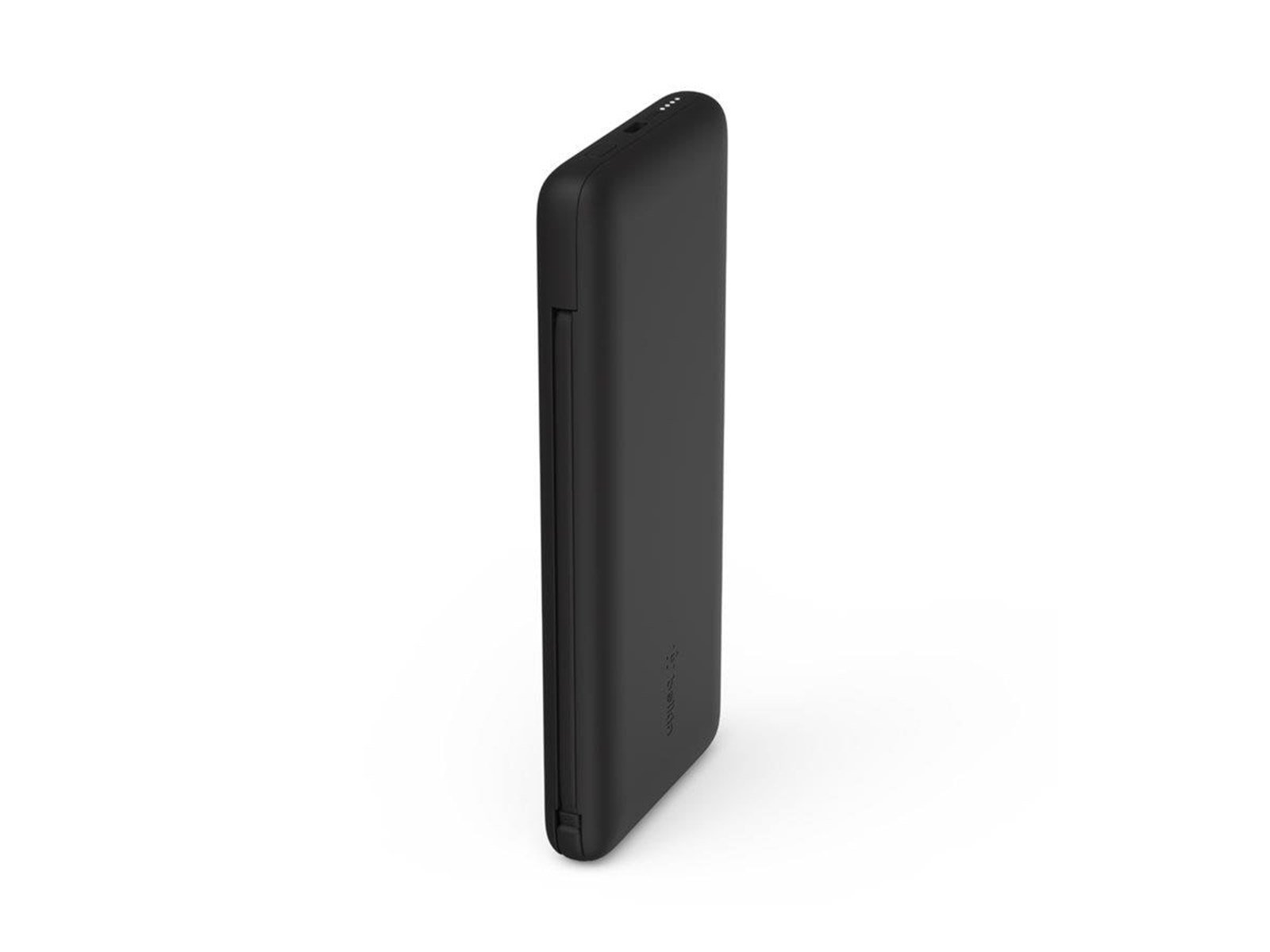 Belkin 10K PD Power Bank with Integrated Cables Powerbank (Akku) - schwarz - 10000 mAh