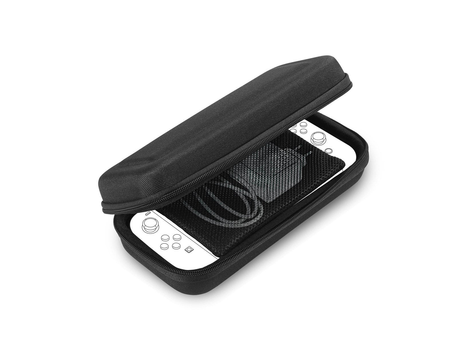 BigBen Interactive Nintendo Switch Big Ben Protection Kit (Case - L + Tempered Glass)