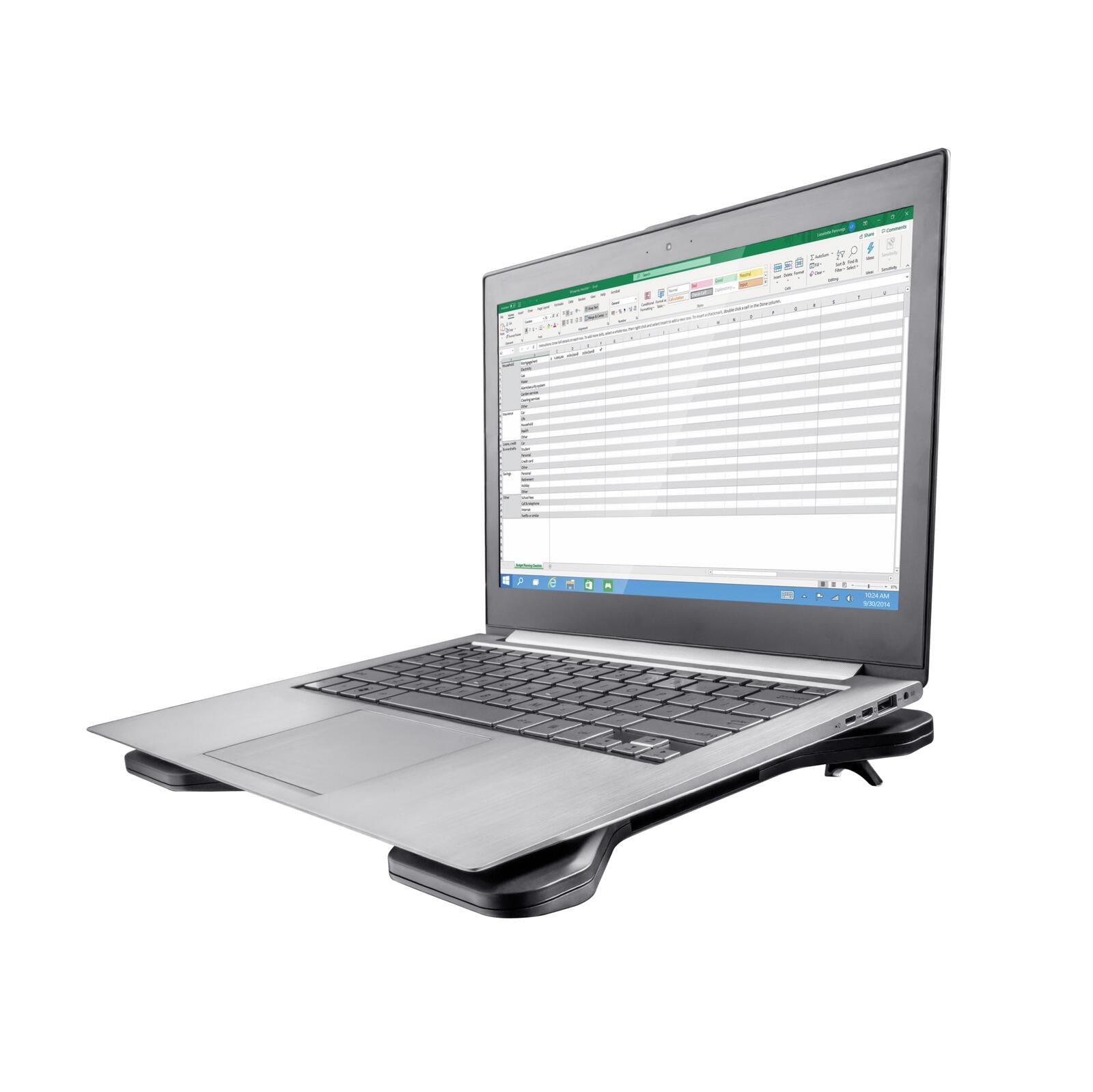 Trust Xstream Breeze Laptop-Kühlständer - Schwarz