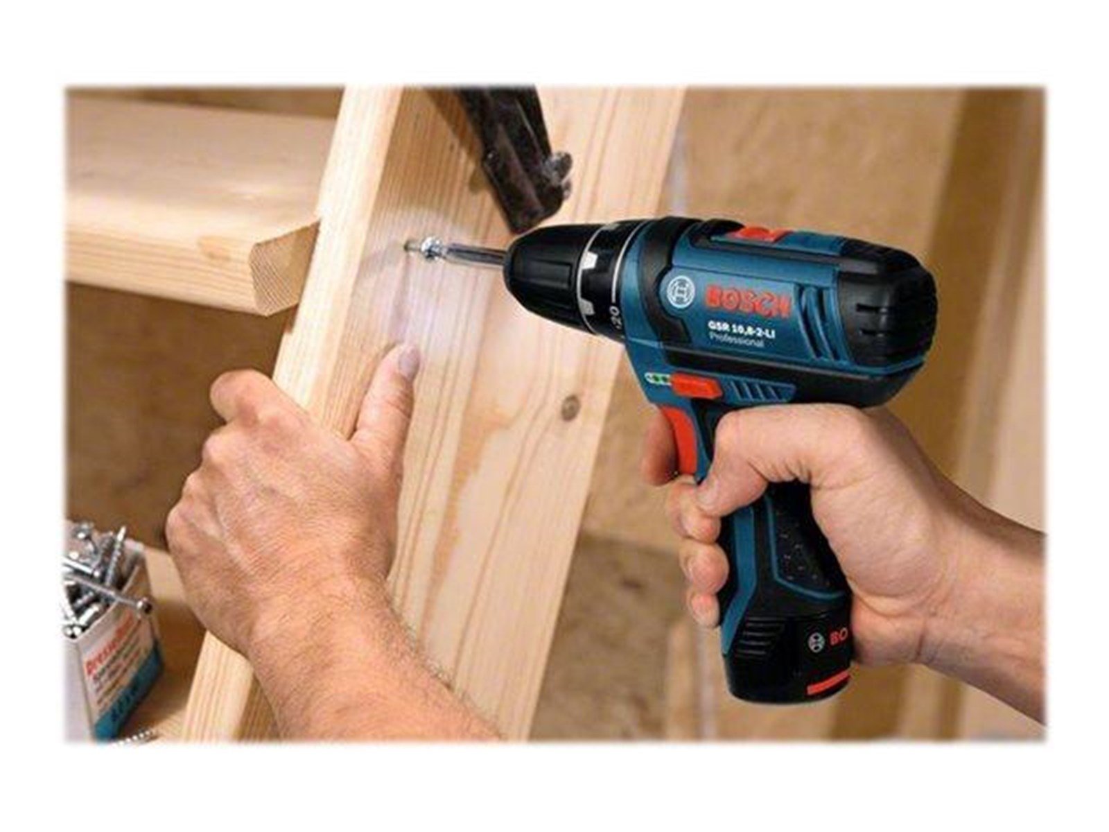 Bosch Professional Blue bosch 12v screwdriver gsr 12v-15 2x2.0ah in cardbox