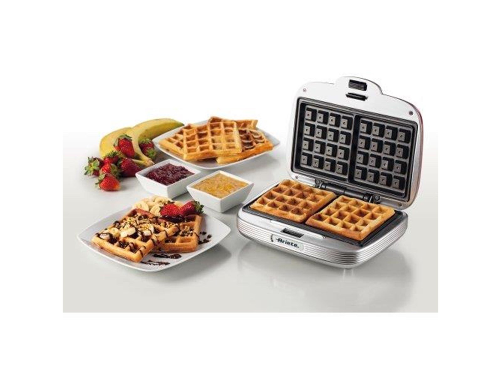Ariete Waffeleisen Party Time waffle maker Red
