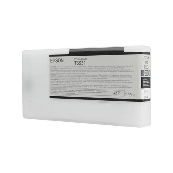 Epson Original UltraChrome Druckerpatrone schwarz matt 200ml (C13T653800)