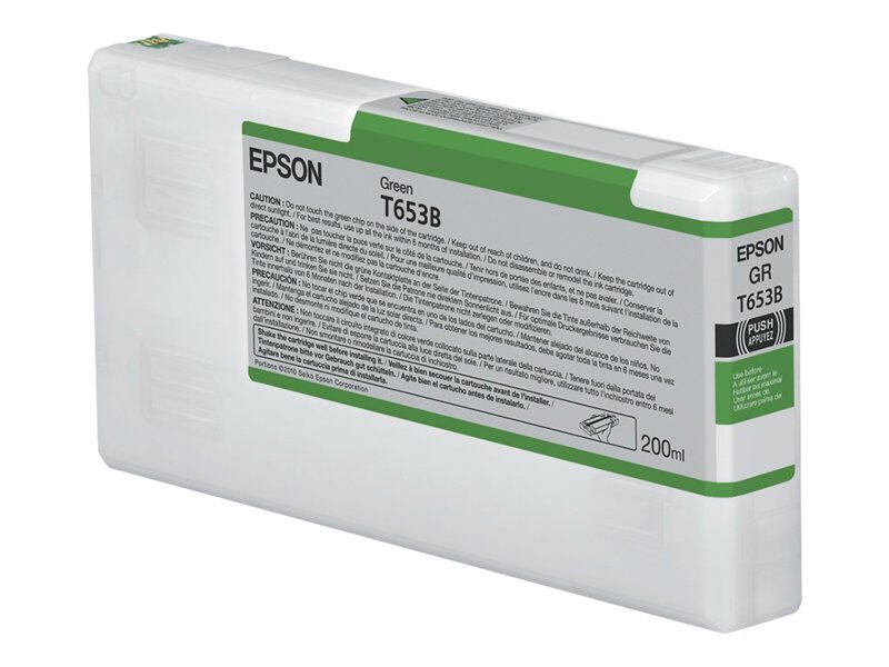 Epson Original UltraChrome Druckerpatrone grün 200ml (C13T653B00)