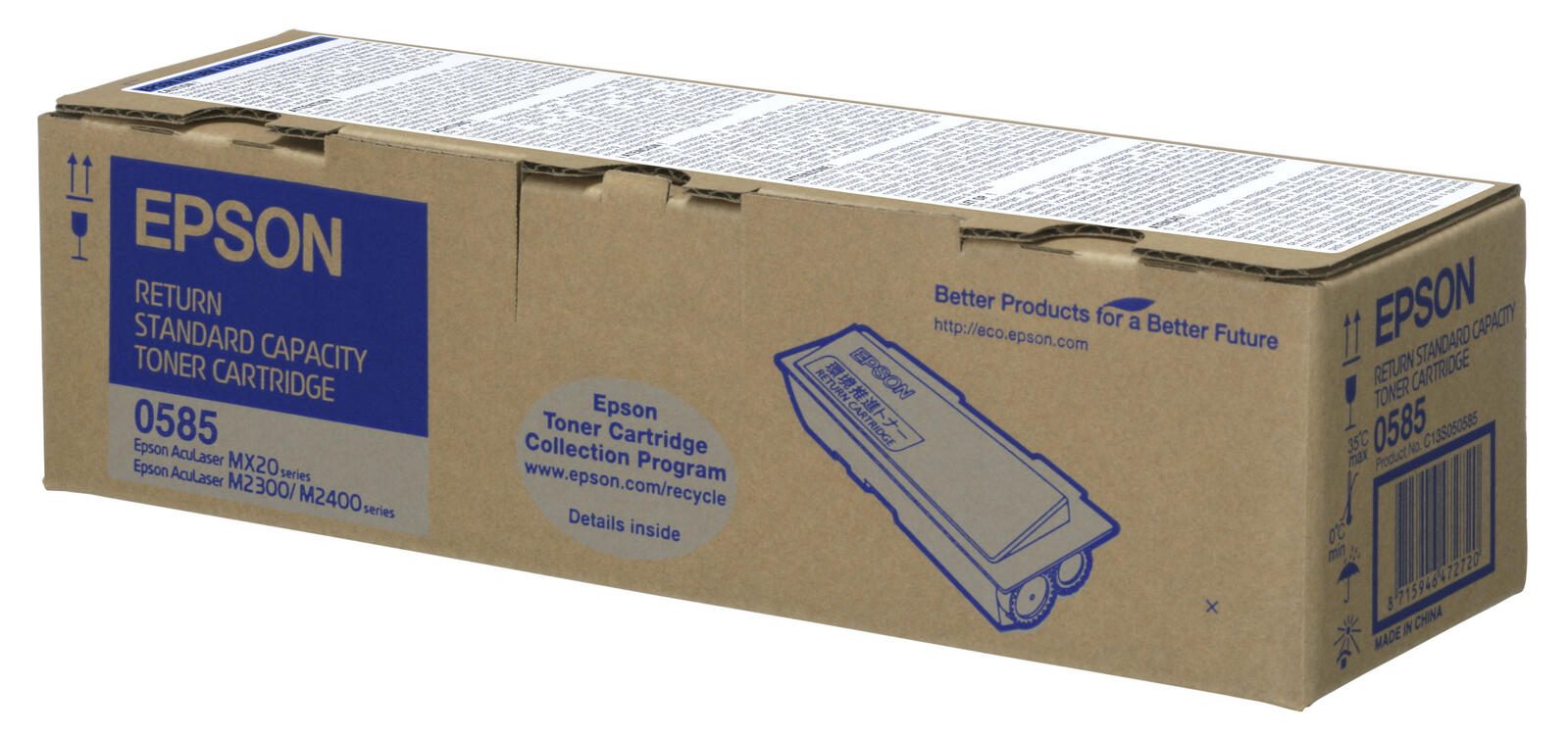 Epson Original Toner schwarz 3.000 Seiten (C13S050585)