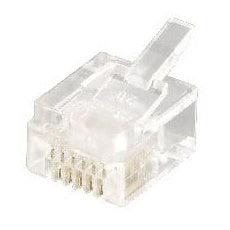 Connecteur modulaire Equip Western 6P6C RJ12 100 pièces