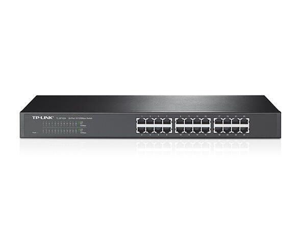 TP-LINK TL-SF1024D 24-Port 100MBit/s Switch