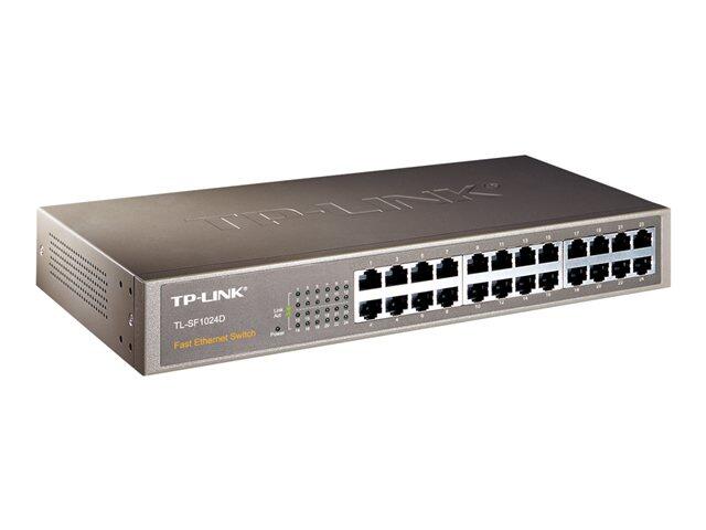 TP-LINK TL-SF1024D 24-Port 100MBit/s Switch