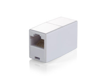 Equip Adapter  Modularverbinder RJ45 weiЯ