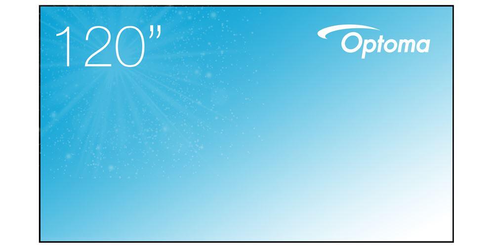 Optoma Fixed Frame ALR120 Leinwand geeignet für Wandmontage, 16:9 (120') 304,8 cm