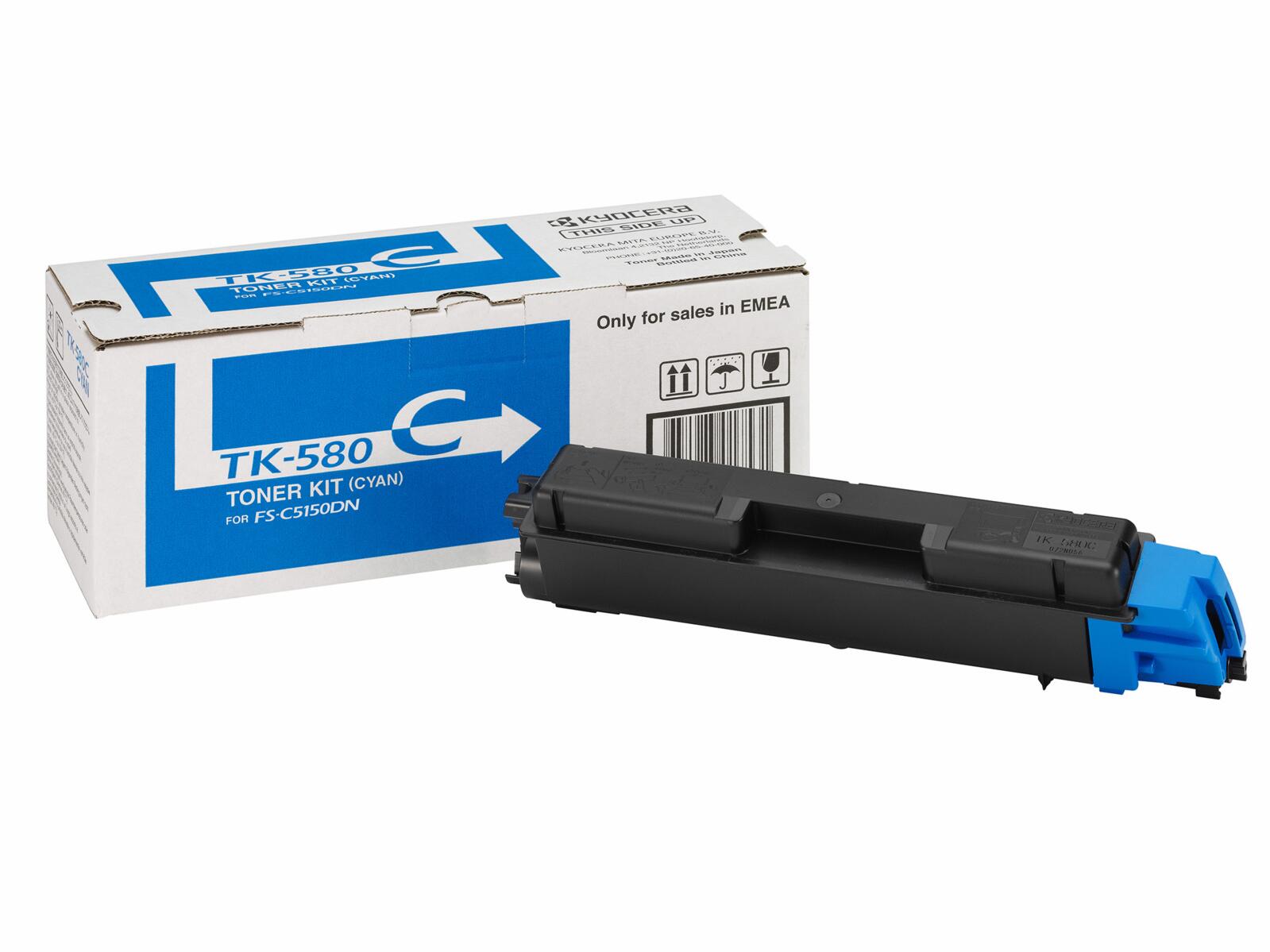 Kyocera Original TK-580 Toner 4er Set